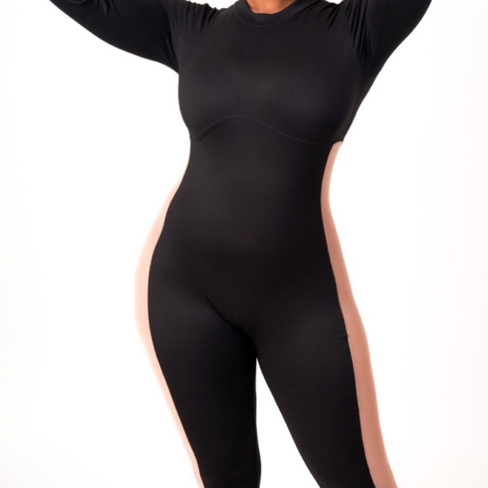 Black jumpsuit